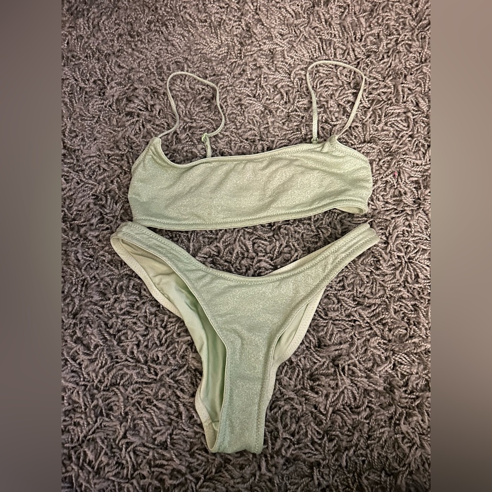 Green Triangl bikini